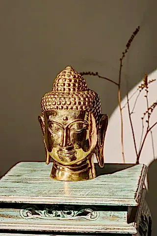 Gold Head Buddha L