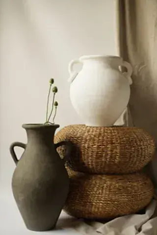 Grey Antique Pot M