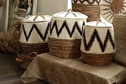 PAYESA BASKET SET WHITE